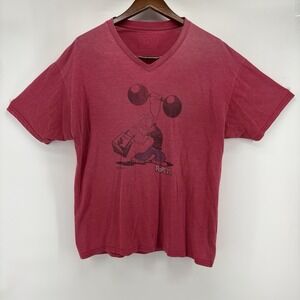 TNT Popeye The Sailor Man T-Shirt Red Size XXL